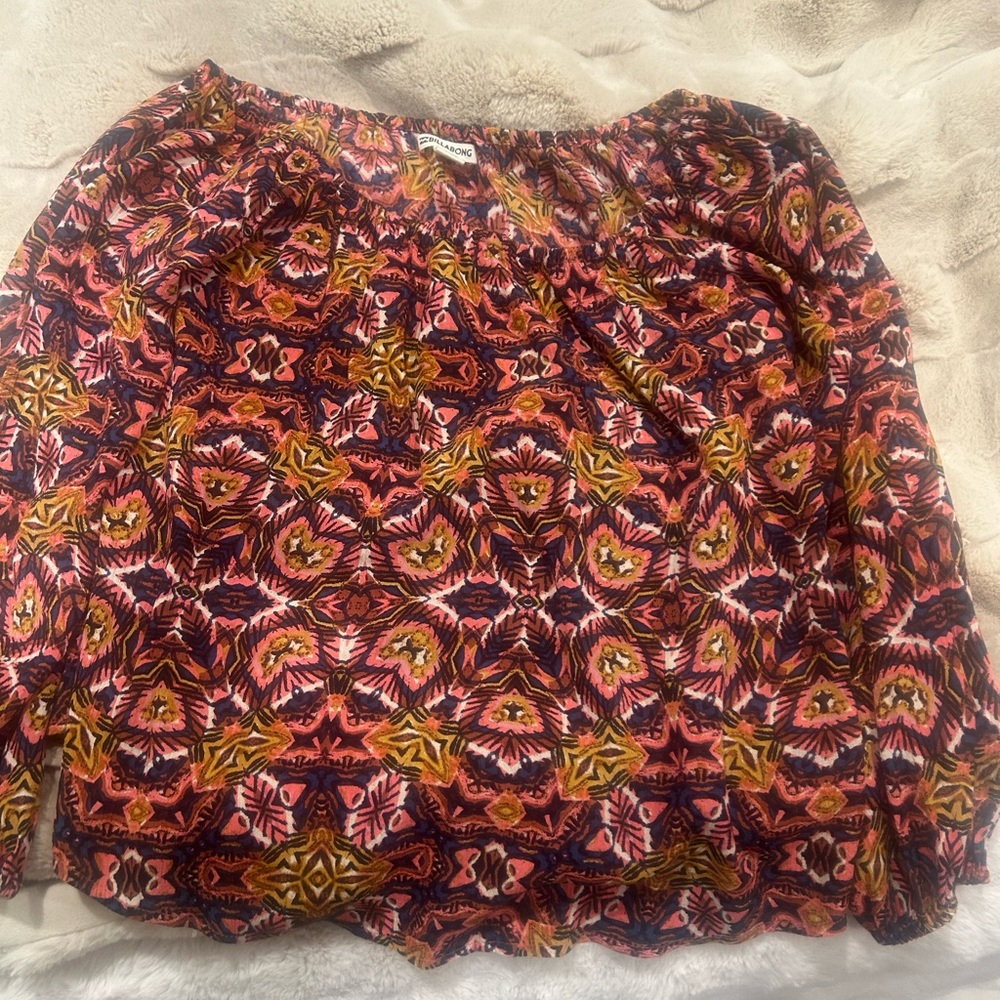 Billabong Multicolor Floral Top